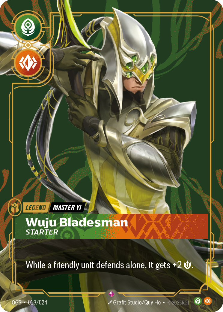 Wuju Bladesman - Starter art