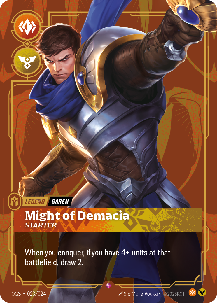 Might of Demacia - Starter art