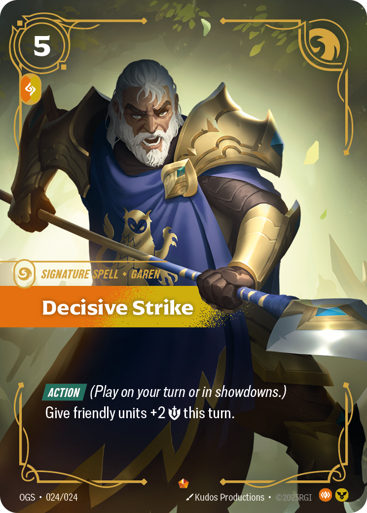 Decisive Strike art