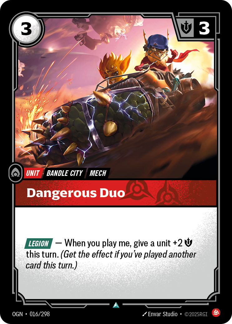 Dangerous Duo art