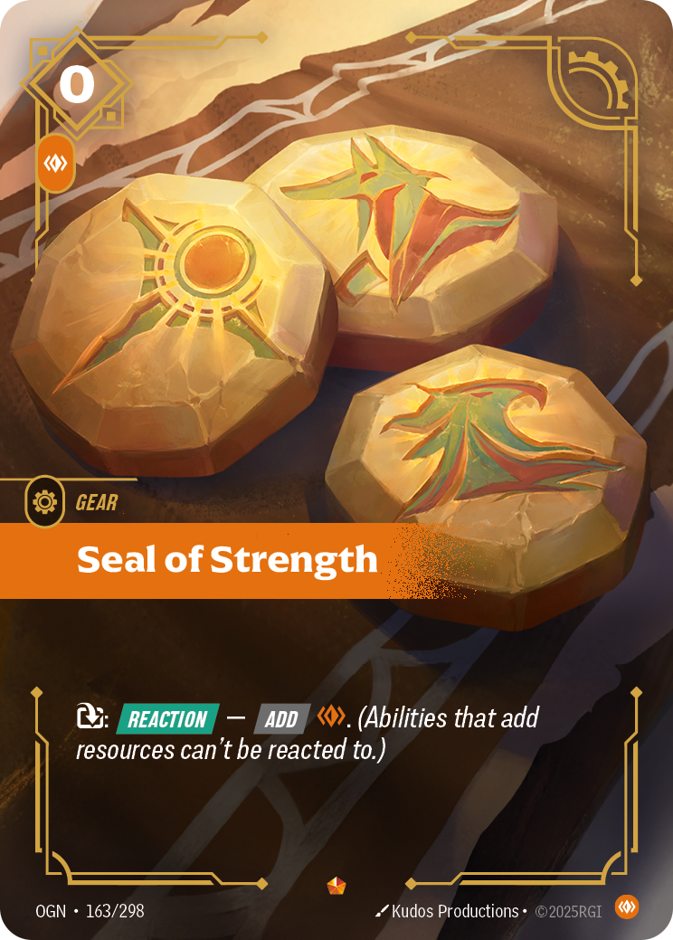 Seal of Strength art