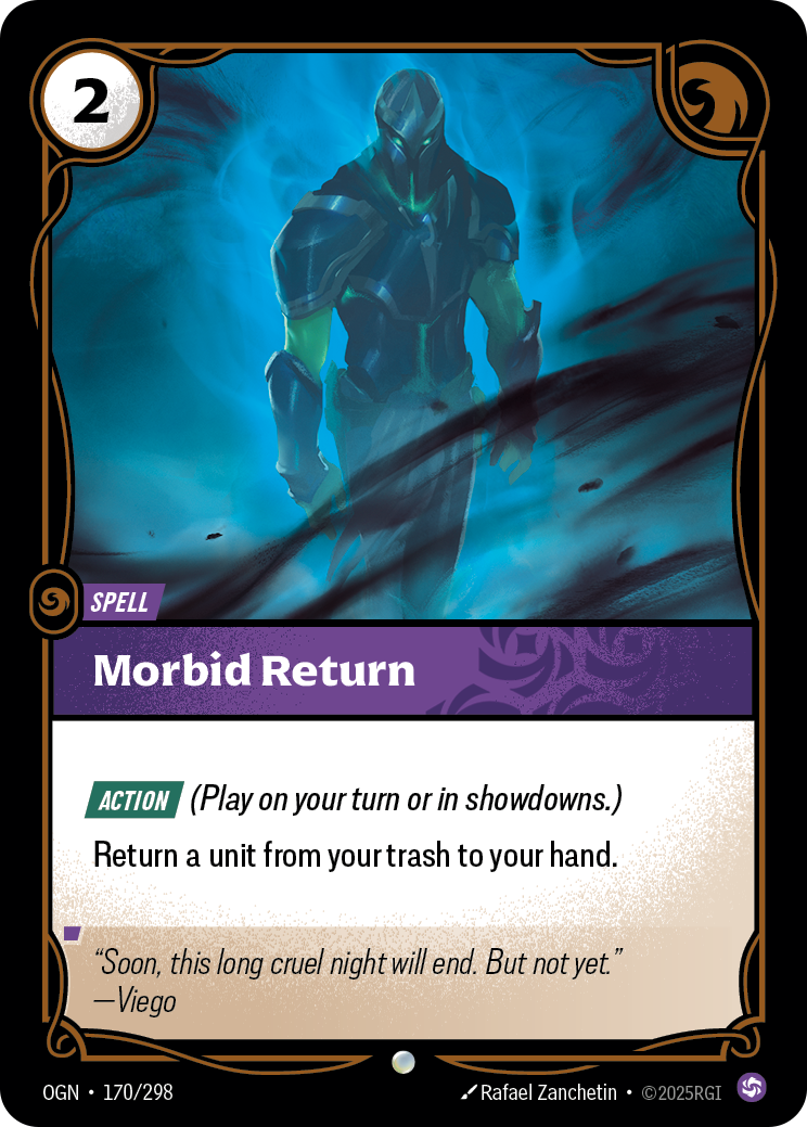 Morbid Return art