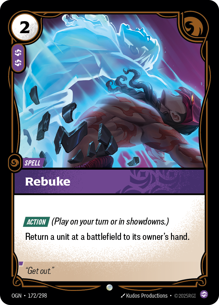 Rebuke art