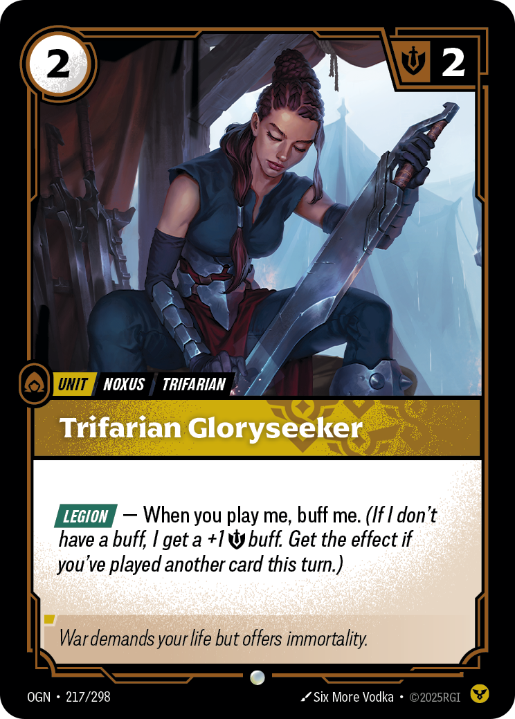Trifarian Gloryseeker art