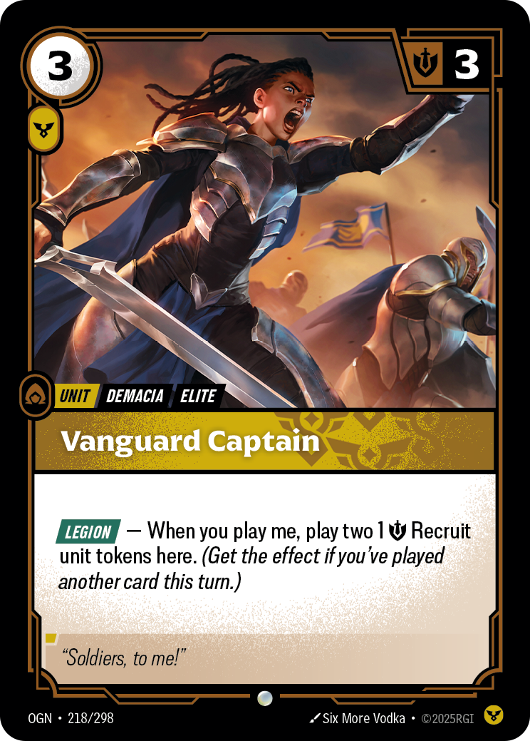Vanguard Captain card art