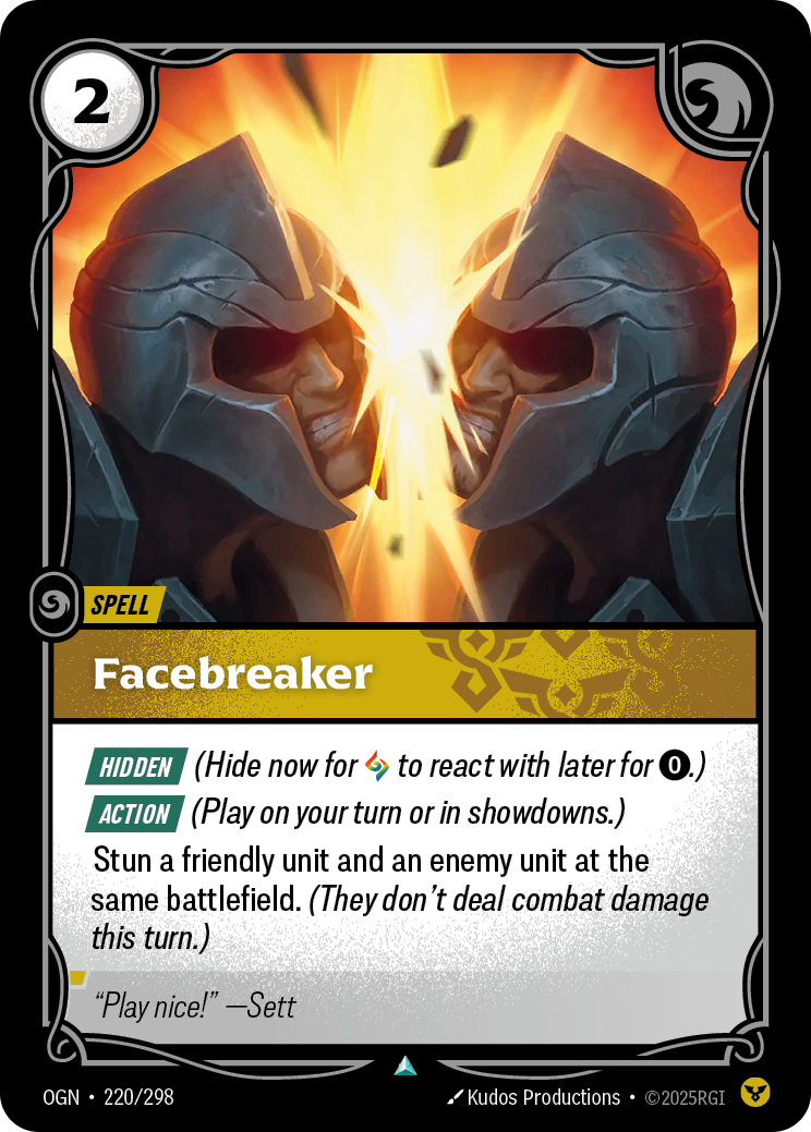Facebreaker art