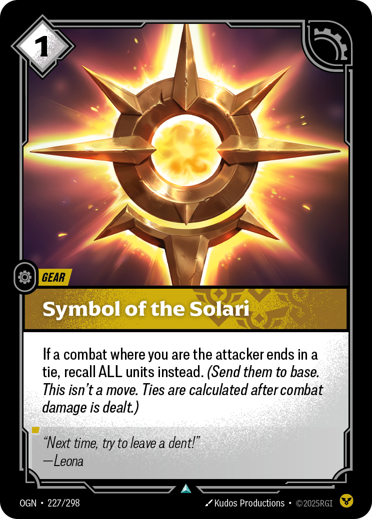 Symbol of the Solari art