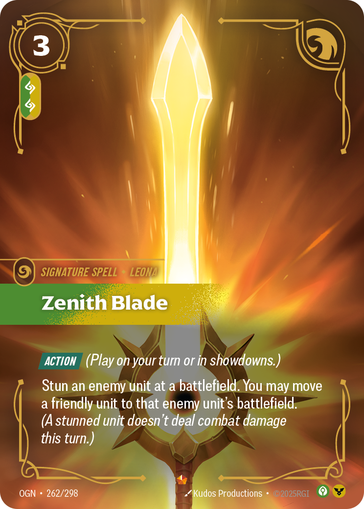 Zenith Blade art