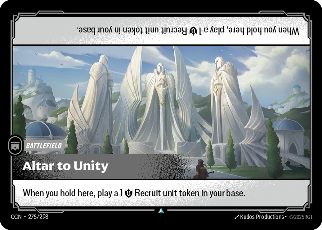 Altar to Unity card art