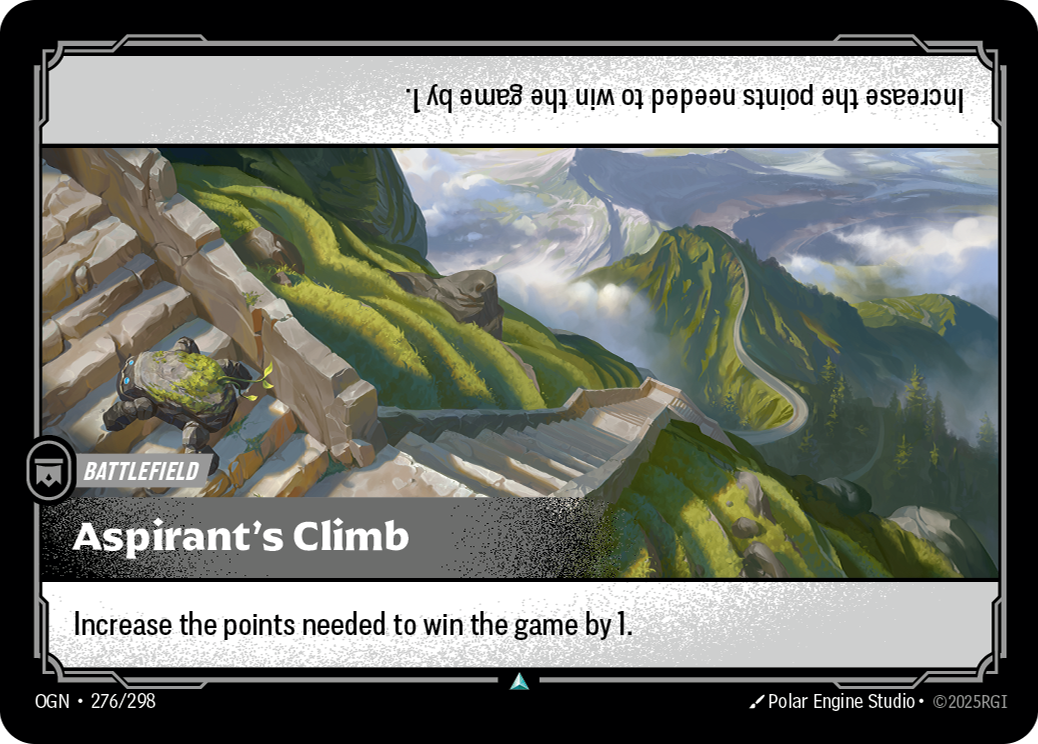 Aspirant's Climb card art