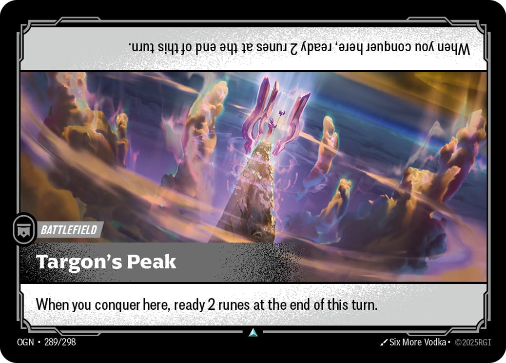 Targon's Peak art