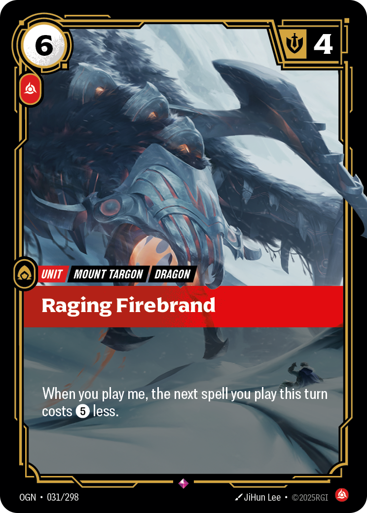 Raging Firebrand art