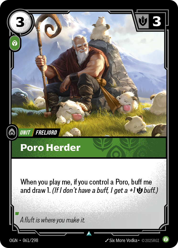 Poro Herder art