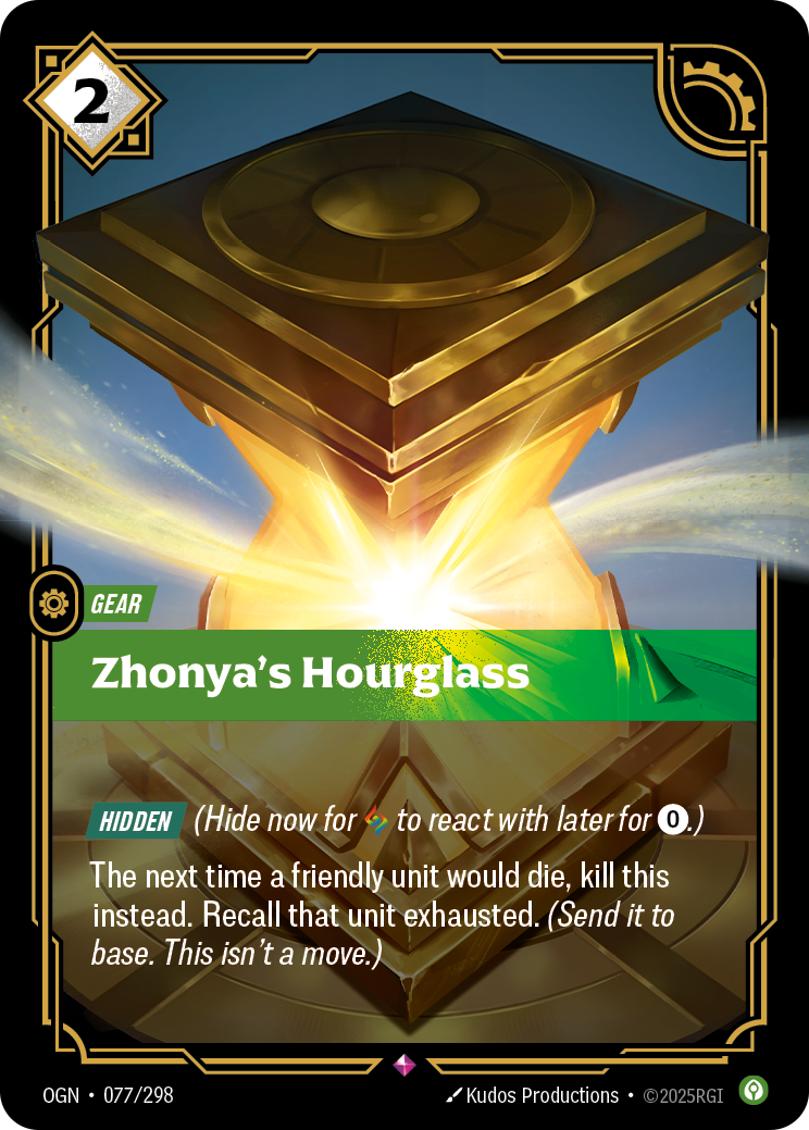 Zhonya's Hourglass art