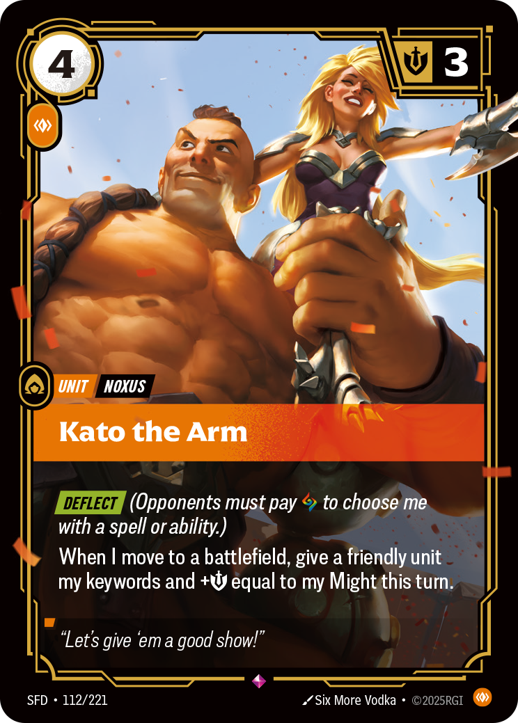 Kato the Arm art