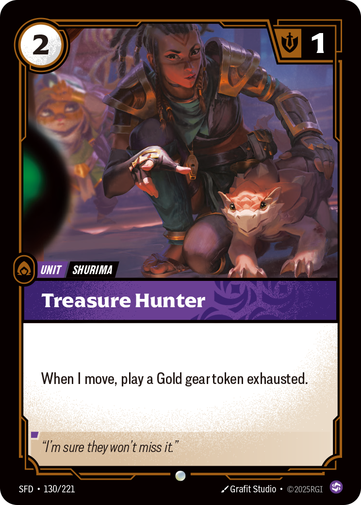 Treasure Hunter card art