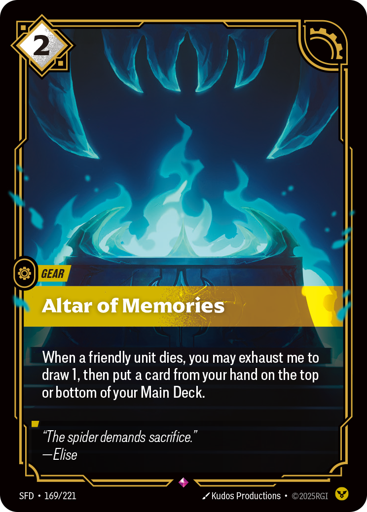 Altar of Memories art