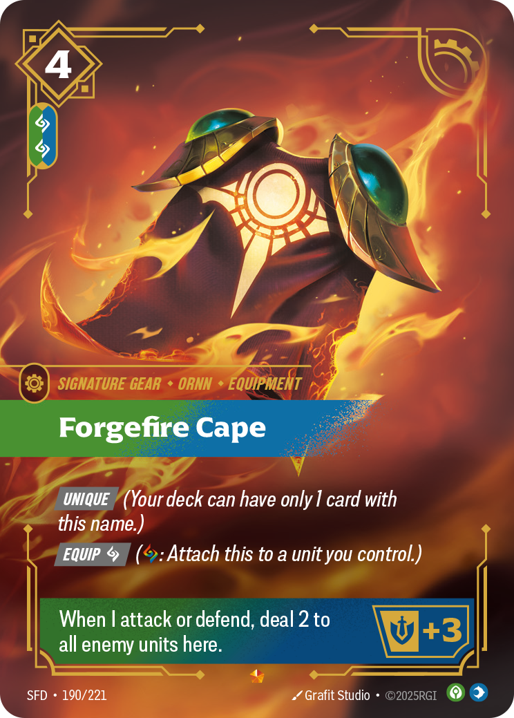 Forgefire Cape art