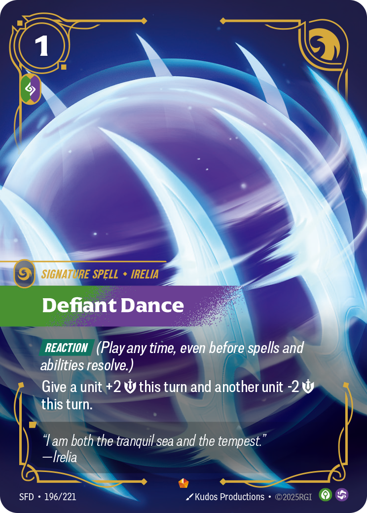 Defiant Dance art