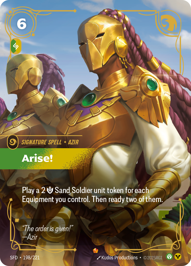 Arise! art