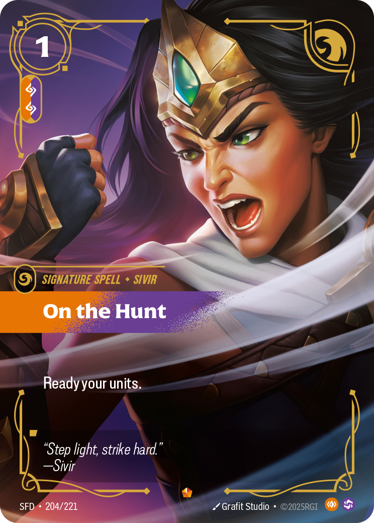 On the Hunt art
