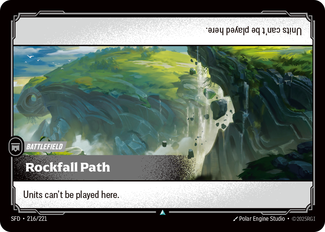Rockfall Path art