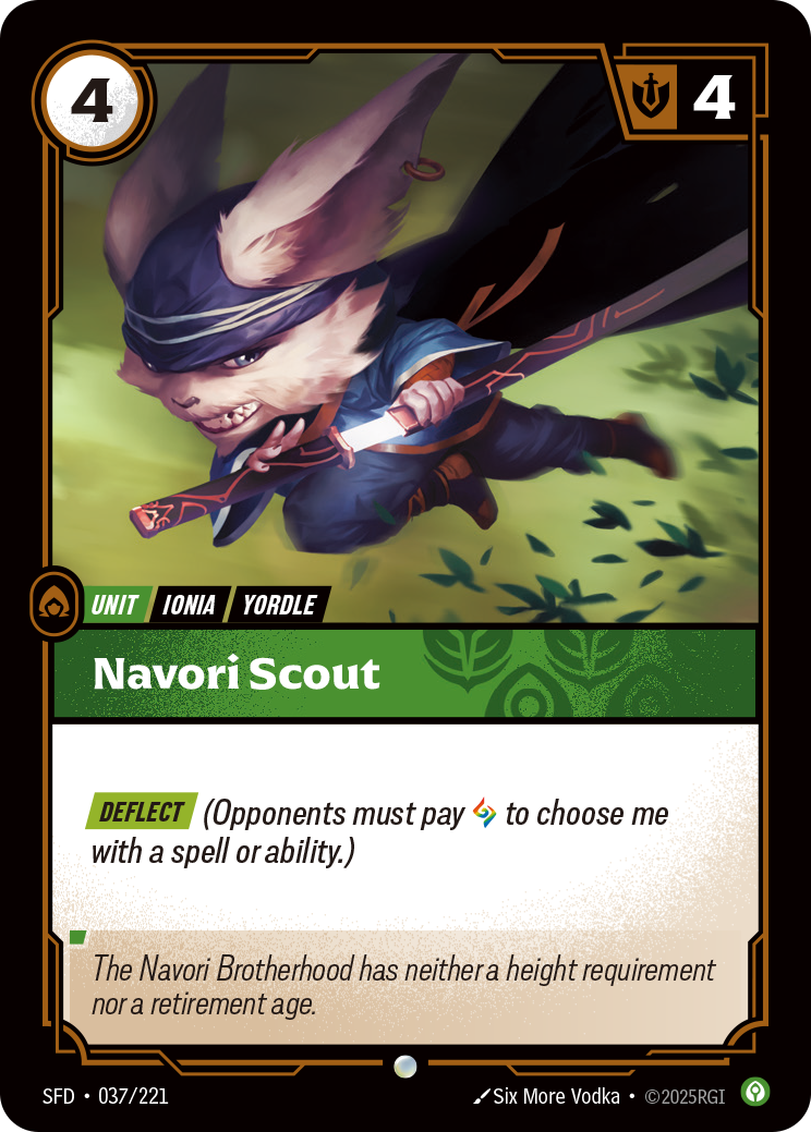 Navori Scout card art