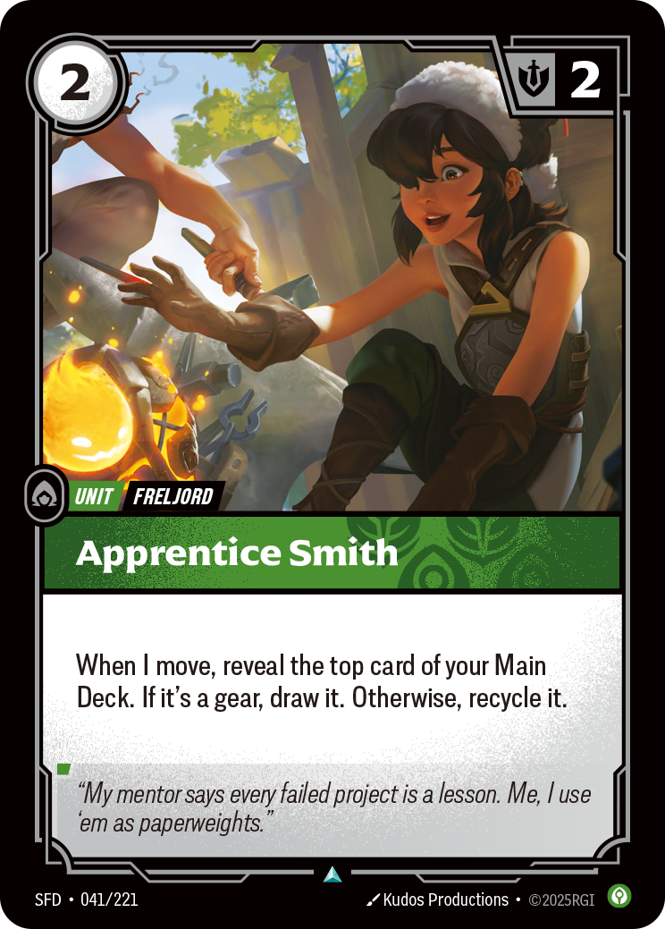 Apprentice Smith art