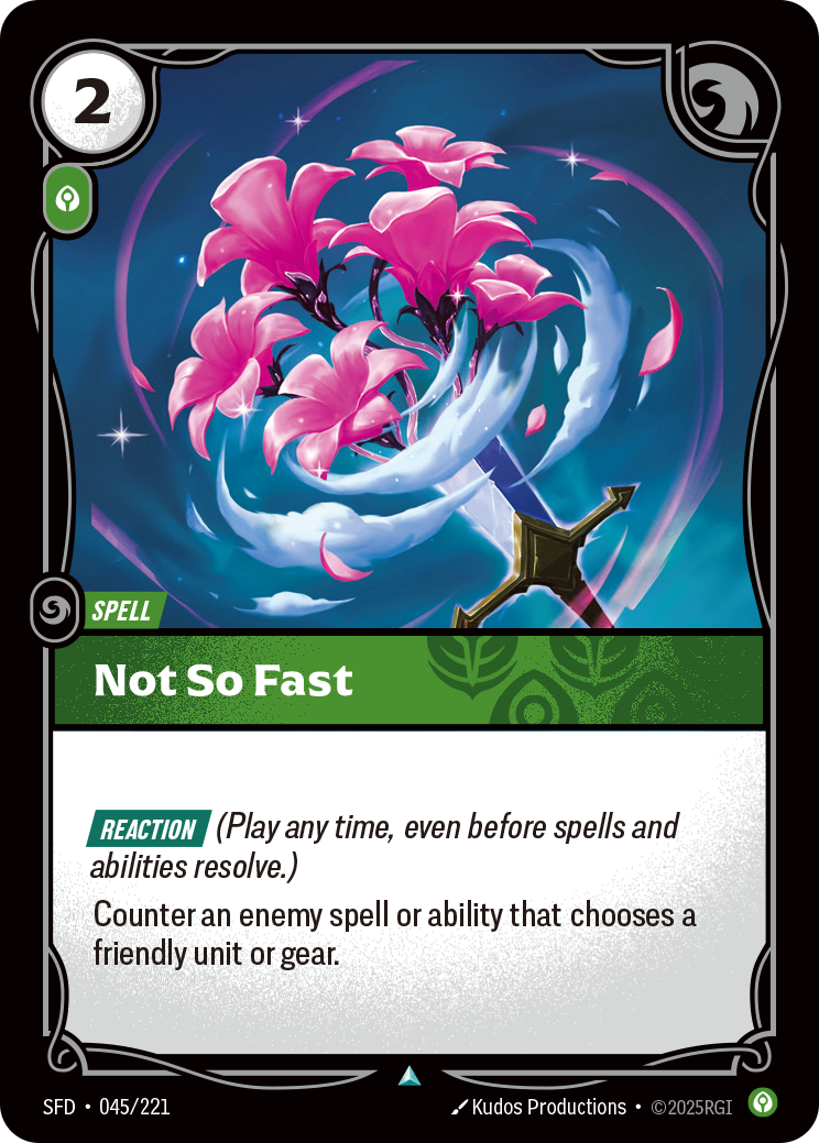 Not So Fast art