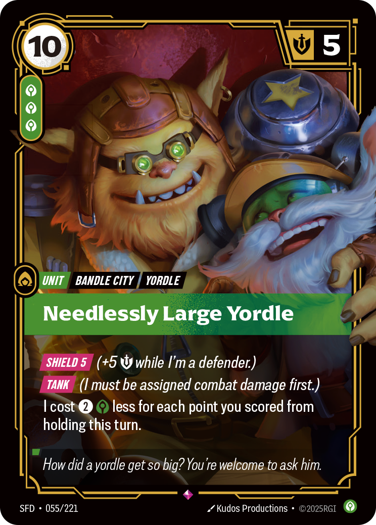 Needlessly Large Yordle art