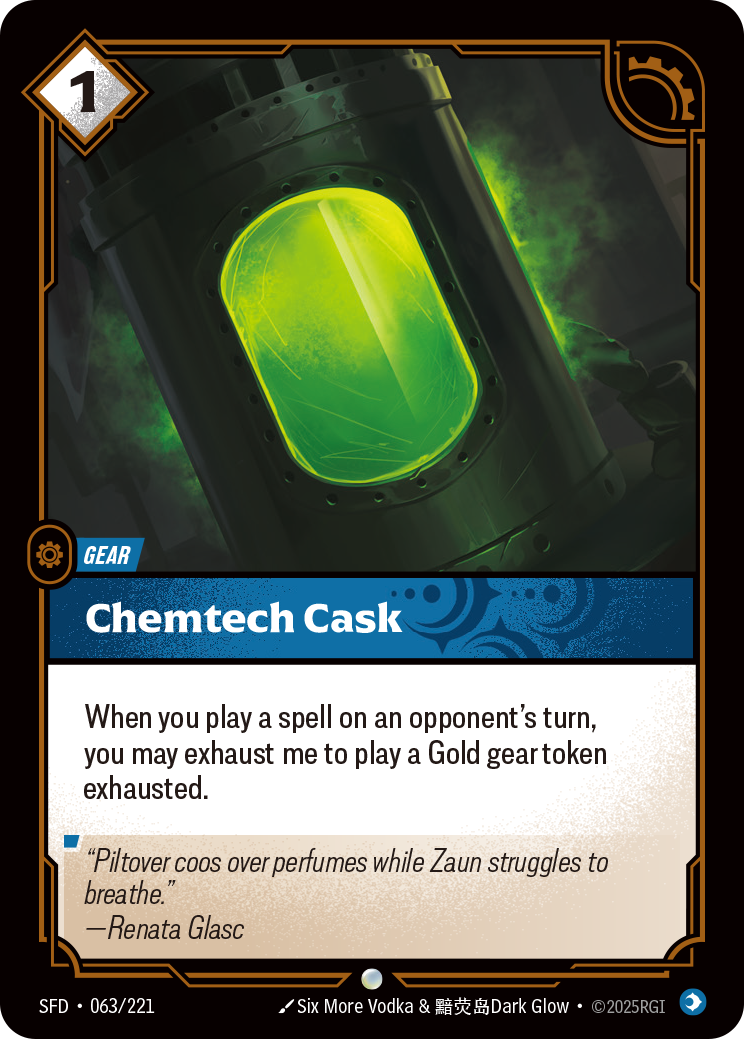 Chemtech Cask art