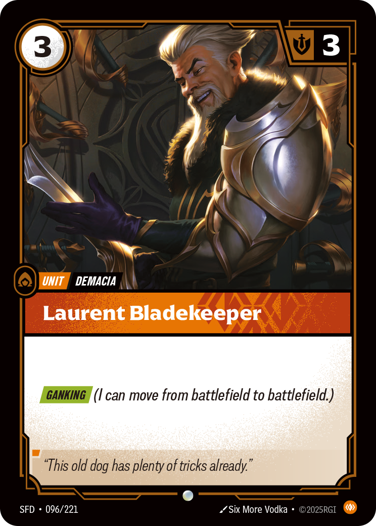Laurent Bladekeeper art