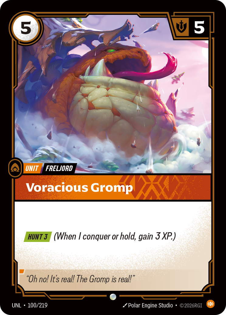 Voracious Gromp art