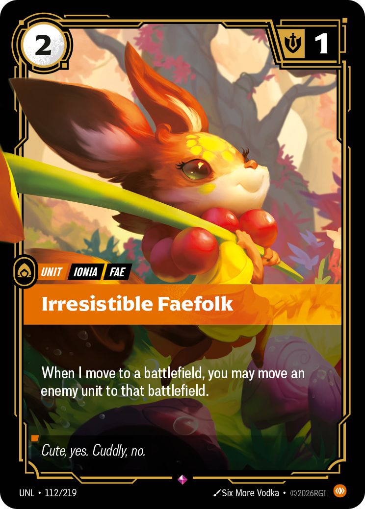 Irresistible Faefolk art