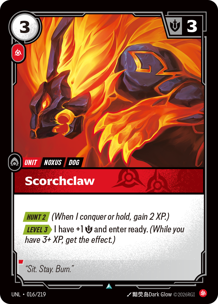Scorchclaw art
