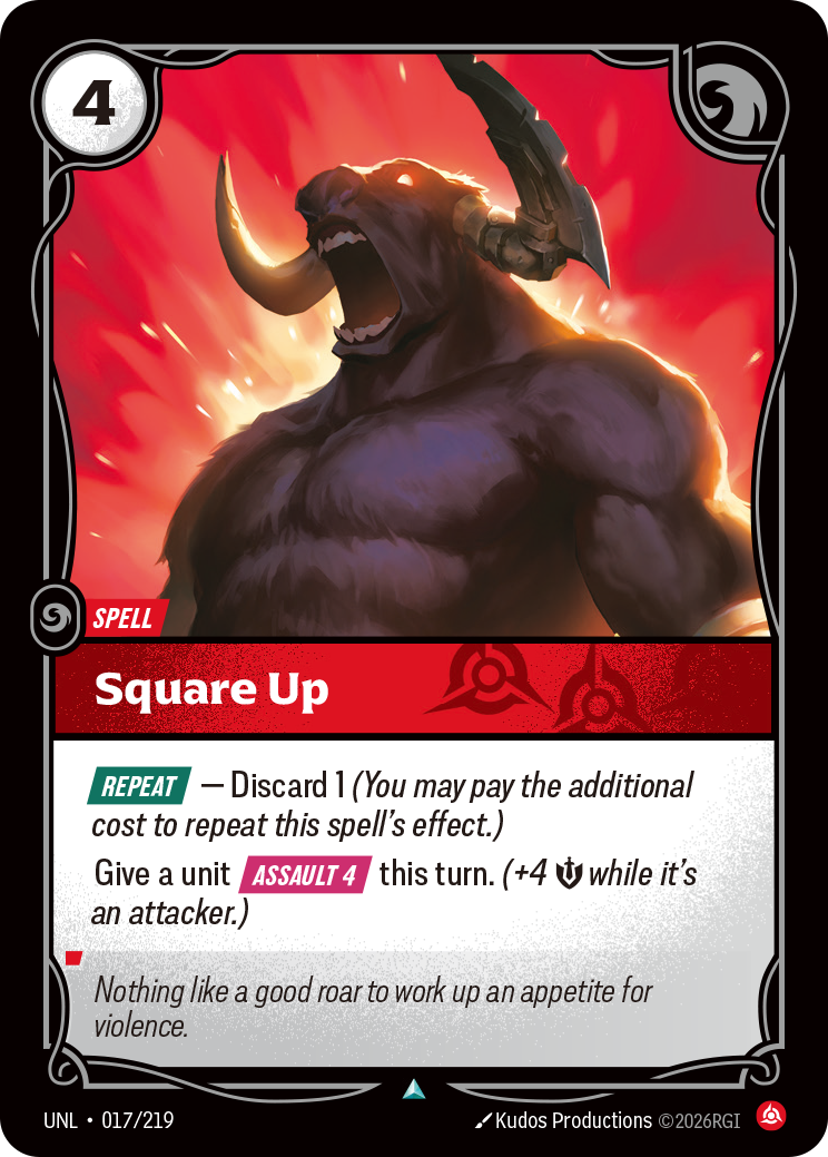 Square Up art