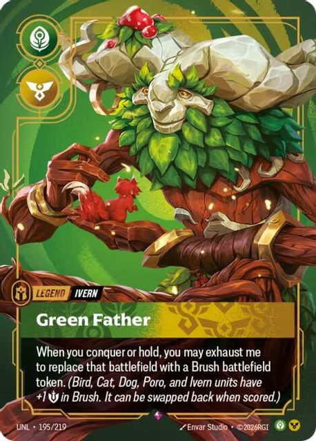 Green Father art
