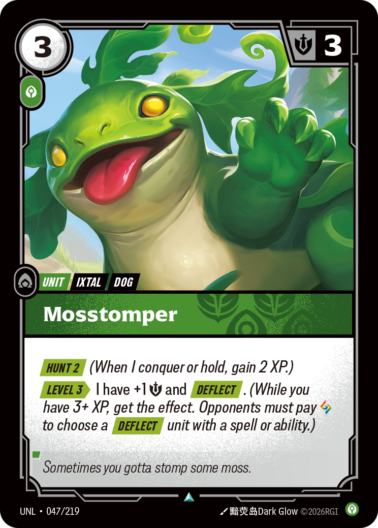 Mosstomper art