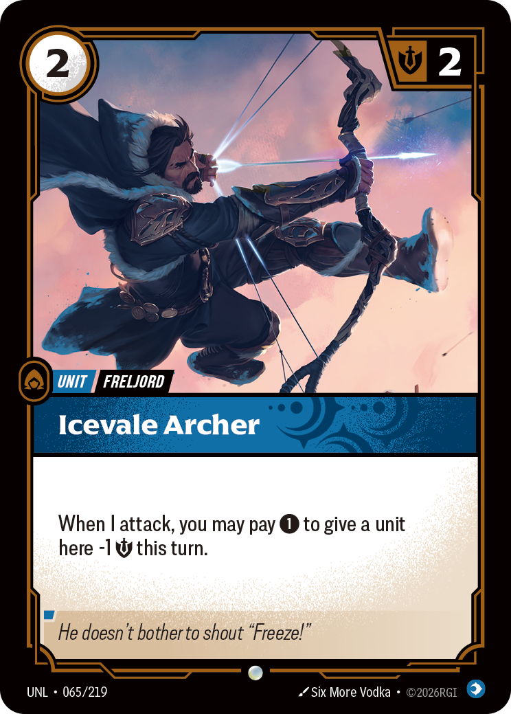 Icevale Archer art