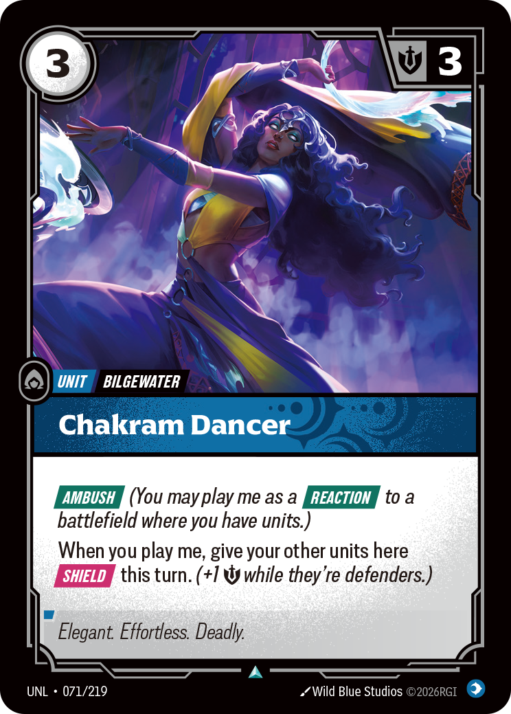 Chakram Dancer art